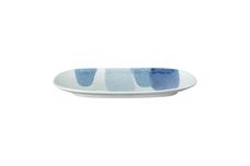 Denby Studio Blue Oblong Platter Accent | Large 34cm thumb 2