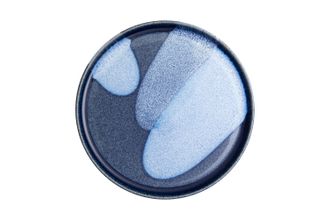 Denby Studio Blue Round Platter Accent 31cm