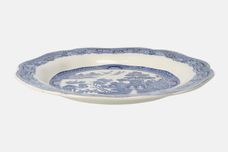 Wedgwood Willow - Blue Breakfast / Lunch Plate Wavy rim /less pattern 9" thumb 2