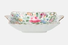 Crown Staffordshire Thousand Flowers Dish (Giftware) Square | Eared 4 1/2" thumb 2