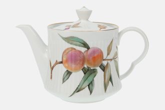 Sell Royal Worcester Evesham - Ribbed - Gold edge Teapot 2pt