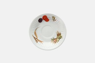 Royal Worcester Wild Harvest - Ribbed Coffee Saucer 5"