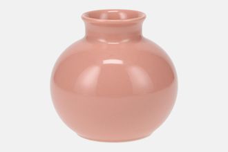 Poole Calypso Vase Sunburnt Pink | Globe 10cm