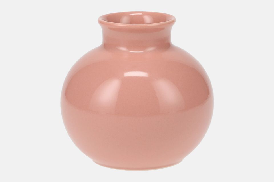 Poole Calypso Vase Sunburnt Pink | Globe 10cm