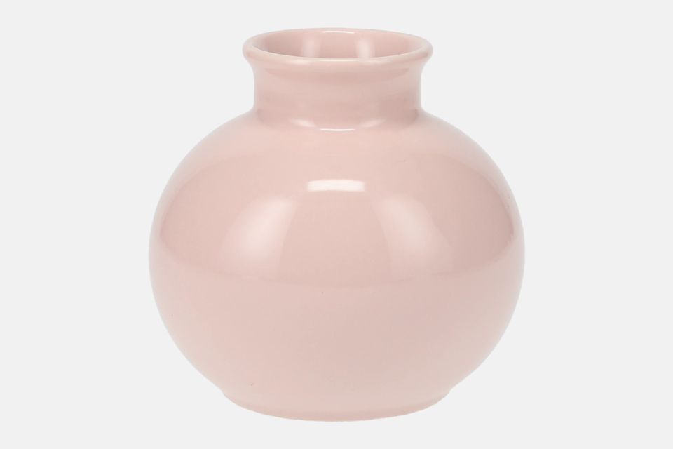 Poole Calypso Vase Sandstorm Pink | Globe 10cm