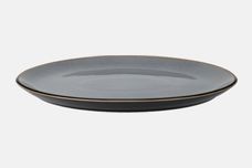 Denby Jet Oval Platter Grey 14 1/2" x 11 1/2" thumb 2