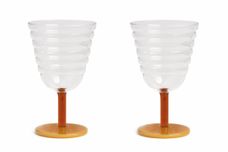 Klevering Glassware Pair of Goblets Mingle | Amber 200ml thumb 1