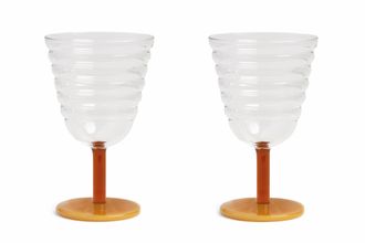 Klevering Glassware Pair of Goblets Mingle | Amber 200ml