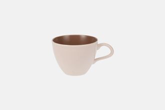 Poole Mushroom and Sepia - C54 Coffee Cup Shaped handle 2 3/4" x 2"