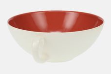 Poole Indian red and Magnolia Soup Cup thumb 2