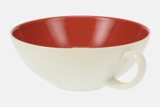 Poole Indian red and Magnolia Soup Cup thumb 3