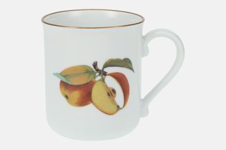 Sell Royal Worcester Evesham - Gold Edge Mug Cut Apple and Blackcurrant 3 1/8" x 3 1/2"