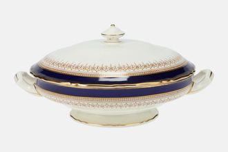 Sell Royal Worcester Regency - Blue - Cream China Vegetable Tureen with Lid