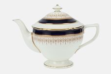 Royal Worcester Regency - Blue - Cream China Teapot 1 1/4pt thumb 1