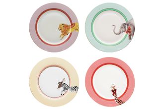Yvonne Ellen Animal Dinner Plates - Set of 4 26.5cm