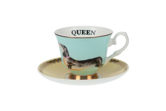 Yvonne Ellen Animal Teacup & Saucer Doggie