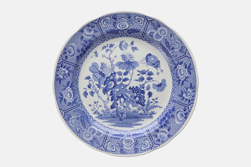 Spode Archive Collection Dinner Plate 'India' Blue. Engravers' Archive Collection 10 1/2"