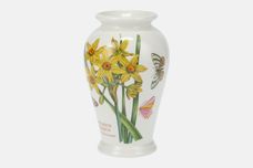 Portmeirion Botanic Garden - Older Backstamps Vase Narcissus Minimus - Small Narcissus 5 1/2" thumb 3