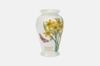 Portmeirion Botanic Garden - Older Backstamps Vase Narcissus Minimus - Small Narcissus 5 1/2"