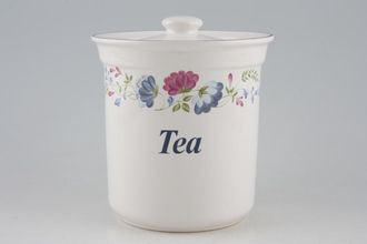 BHS Priory Storage Jar + Lid Tea 5 1/4"