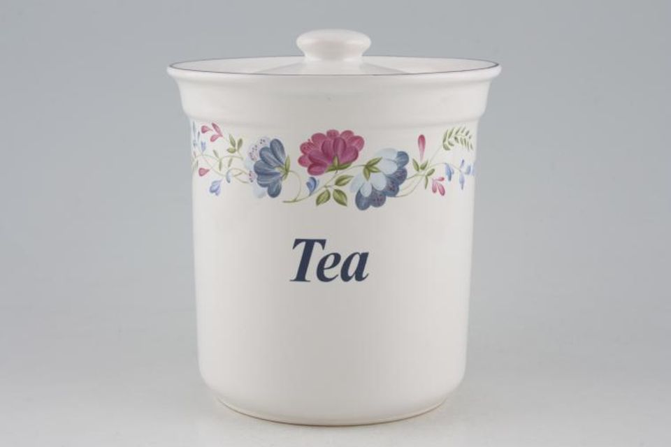 BHS Priory Storage Jar + Lid Tea 5 1/4"