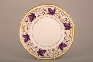 Royal Worcester Purple Vine Salad/Dessert Plate