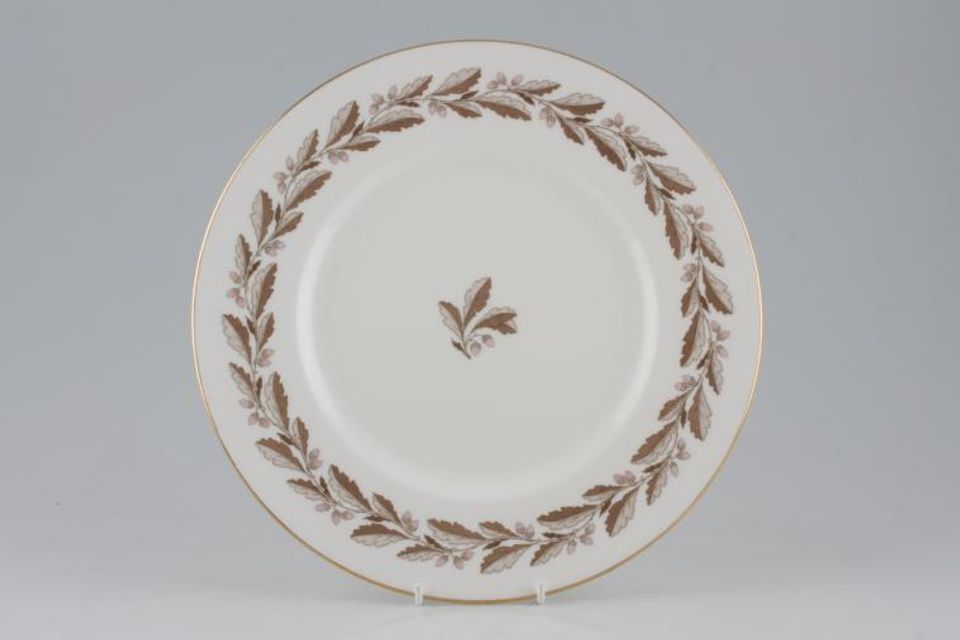 Minton Elizabethan Oak - Brown Dinner Plate 10 5/8"