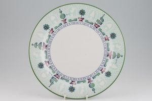 Staffordshire Topiary Dinner Plate