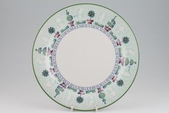 Staffordshire Topiary Dinner Plate 10 1/4"
