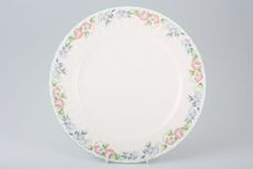 Royal Worcester English Garden - Ribbed - Green Edge Dinner Plate 10 1/2" thumb 1