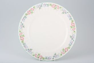 Sell Royal Worcester English Garden - Ribbed - Green Edge Dinner Plate 10 1/2"