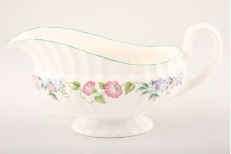 Sell Royal Worcester English Garden - Ribbed - Green Edge Sauce Boat