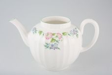 Royal Worcester English Garden - Ribbed - Green Edge Teapot 2pt thumb 2