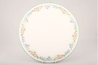 Sell Royal Worcester English Garden - Ribbed - Green Edge Gateau Plate 11"