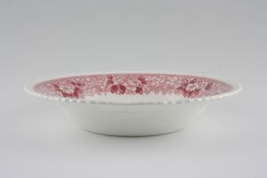Adams English Scenic - Pink Rimmed Bowl