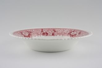 Sell Adams English Scenic - Pink Rimmed Bowl Cattle 8 3/4"