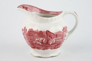 Adams English Scenic - Pink Milk Jug
