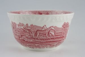 Adams English Scenic - Pink Sugar Bowl - Open (Tea)