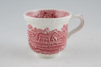 Adams English Scenic - Pink Coffee Cup 2 3/4" x 2 1/2"