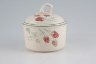 Sell Wedgwood Raspberry Cane - Granada Shape Sugar Bowl - Lidded (Tea) 4 3/8"