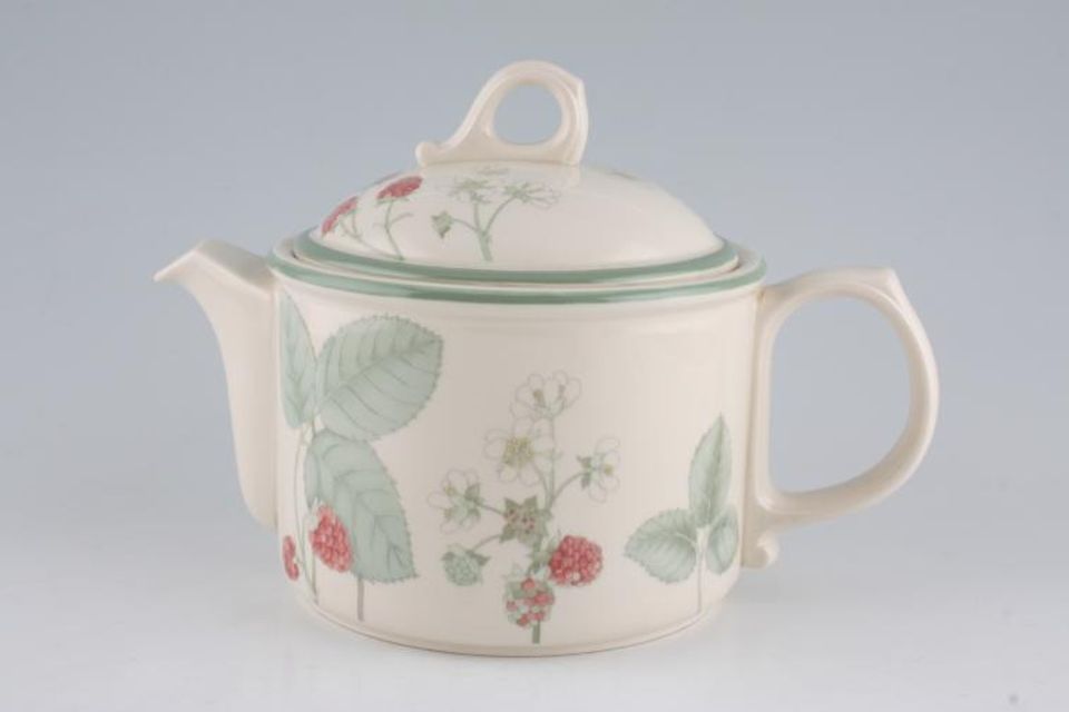 Wedgwood Raspberry Cane - Granada Shape Teapot 2pt