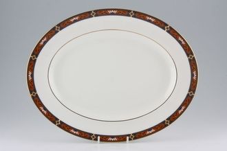 Wedgwood Chippendale Oval Platter 14"