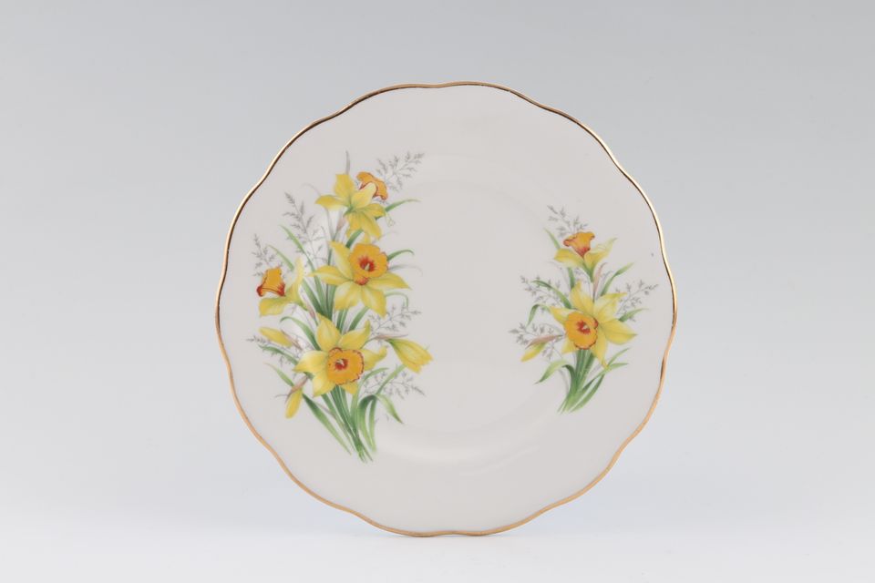 Royal Albert Daffodil - Friendship Series Tea / Side Plate 6 1/4"