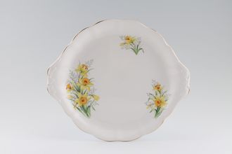 Sell Royal Albert Daffodil - Friendship Series Cake Plate round eared 10 1/2"