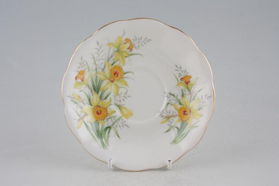Royal Albert Daffodil - Friendship Series Tea Saucer 5 1/2"