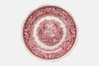 Masons Vista - Pink Dinner Plate 10 5/8"