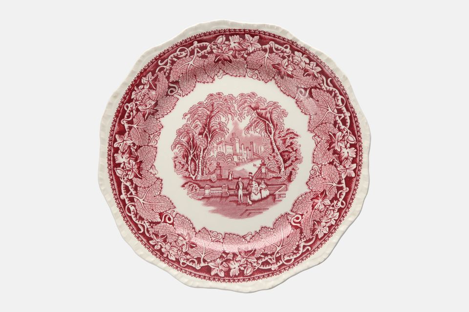 Masons Vista - Pink Dinner Plate 10 5/8"