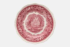 Masons Vista - Pink Breakfast / Lunch Plate 9" thumb 1