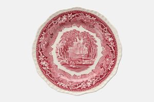 Masons Vista - Pink Breakfast / Lunch Plate