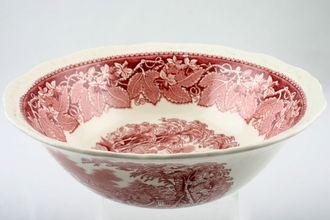 Masons Vista - Pink Serving Bowl 9"